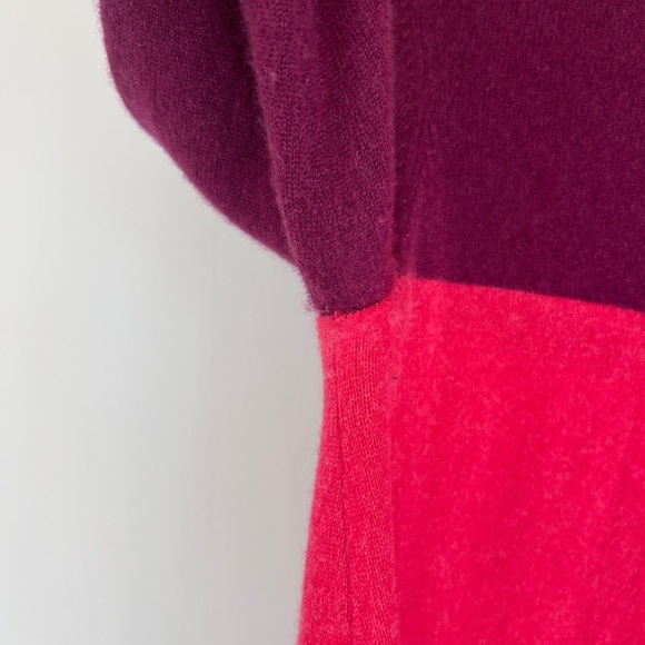 GARNET HILL 100% Cashmere Stripe Crewneck Sweater Quiet Luxury Teacher Office XS - Picture 5 of 11